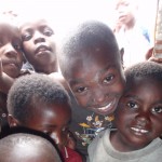 DRC Children Play at Refugee Camp