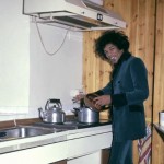 Jimi Hendrix in Kitchen