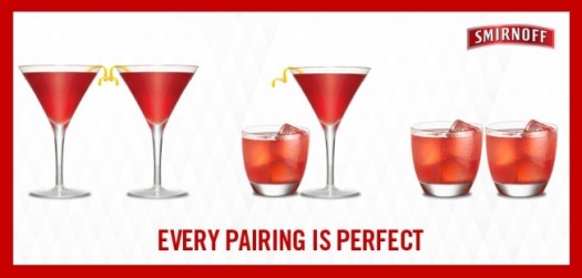 Smirnoff vodka recently launched a series of ads in support of gay marriage. (Google Images)