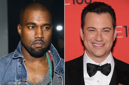 Is race a factor in the Kanye West, Jimmy Kimmel feud? (Photo Credit: Google Images)