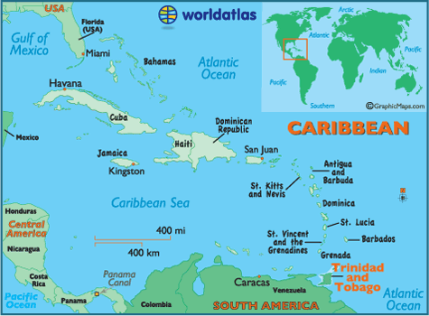 Trinidad and Tobago has been rocked by earthquakes this week.  Photo Credit: Google Images 