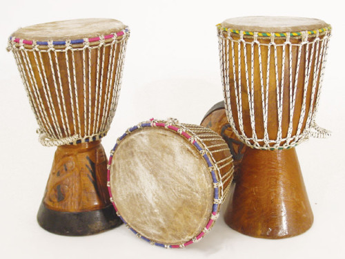 African drums. 