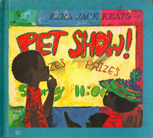 Ezra Jack Keats book cover for 'Pet Show'. 