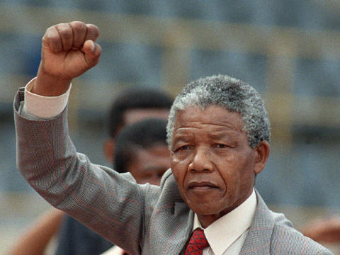 Former South African president and iconic anti-Apartheid activist Nelson Rholihlahla Mandela has died. He was 95.  (Photo Credit: Google Images)