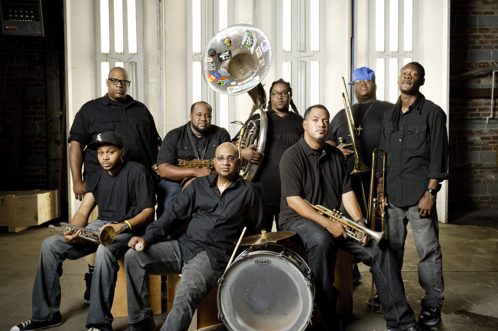 The Soul Rebels recently released a new LP Power=Power.  (Photo Credit: Rick Olivier)