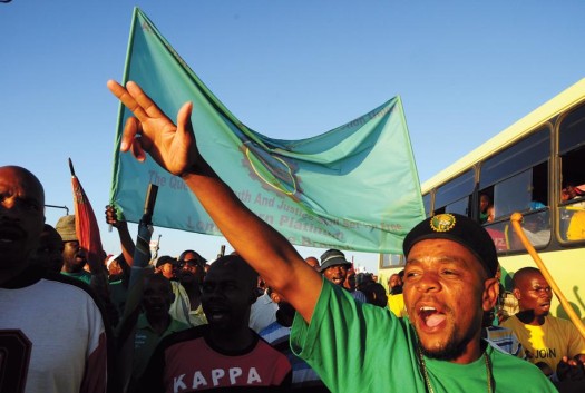 The Association of Mineworkers and Construction Union (AMCU) is striking against thriee of the world's largest producers of platinum. (Photo Credit: Google Images)