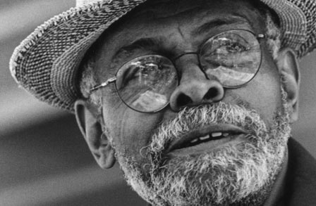 Poet, activist and educator Amiri Baraka dies at age 79.  (Photo Credit: Poetry Foundation)