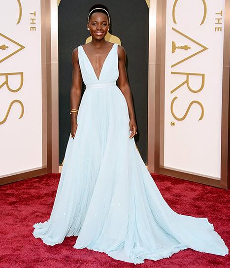 Lupita Nyong'o wins Best Supporting Actress Academy Award for her performance as Patsy in '12 Years a Slave'