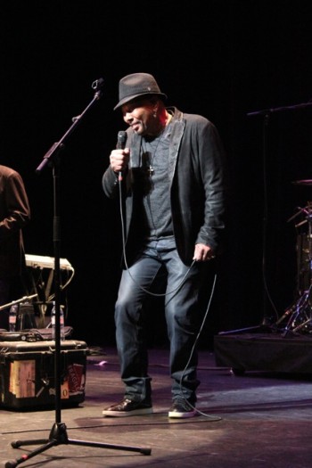 Legendary singer Aaron Neville.  (Photo Credit: DJ Blak Magic)