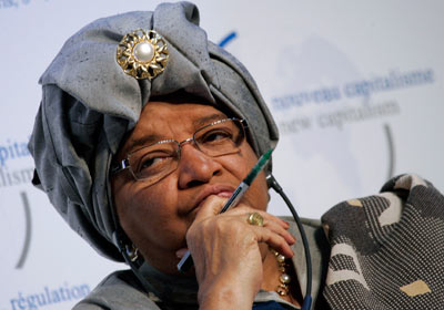 Liberian President Ellen Johnson Sirleaf has dismissed members of her cabinet who fled during the Ebola outbreak. (Photo: Google Images)