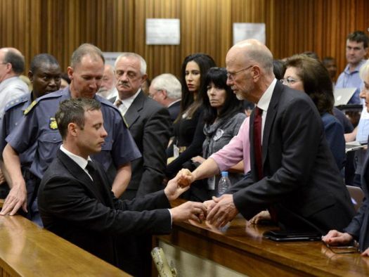 Paralympian Oscar Pistorius sentenced to five years in jail. (Photo Credit: Google Images)