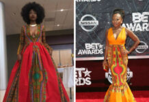 BET Awards: Naturi Naughton Wears Teen Designer