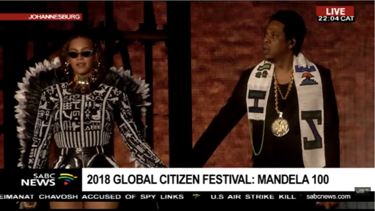 Beyoncé Pens Letter to Nelson Mandela for Global Citizen Festival