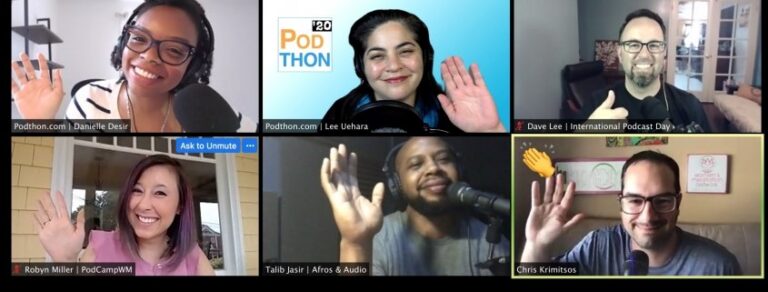 Podthon: An Incubator for Podcasters of Color