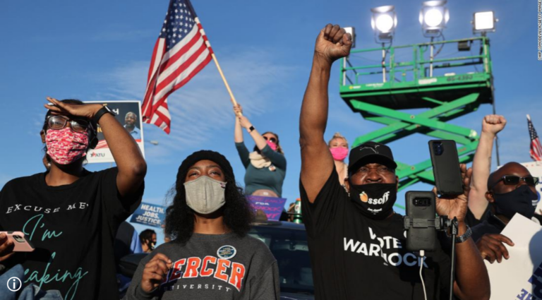 Black Southern Voters Wield Political Power in GA Runoffs