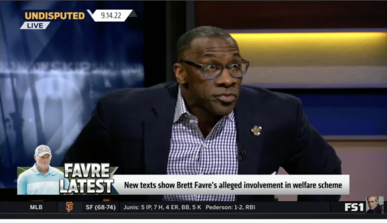 VIDEO: Shannon Sharpe Skewers Favre Over Welfare Scam