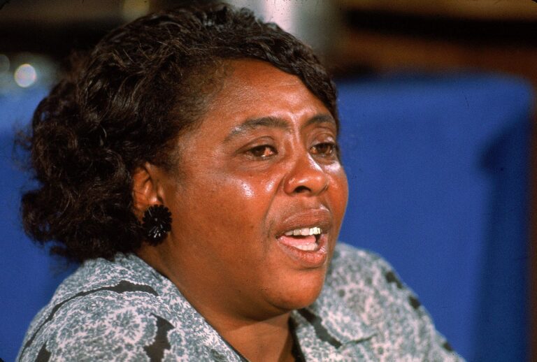 Fannie Lou Hamer: Honored Posthumously with Nation’s Highest Civilian Honor